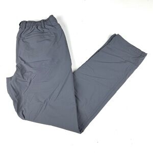 BYLT Pants Mens Large Gray Drawstring Elastic Waist Stretch Pocket